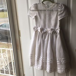 Girls size 10 First Holy Communion dress